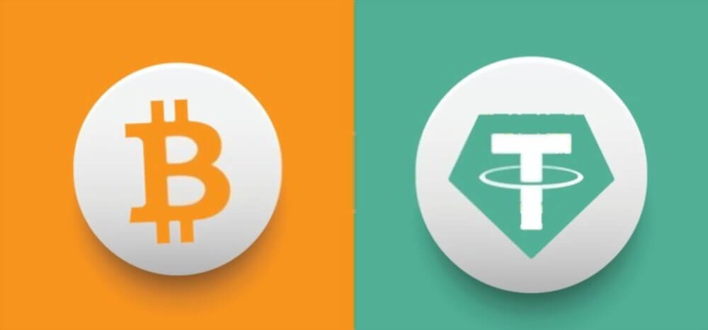 Bitcoin And Tether: The Line Of Difference Between The Two