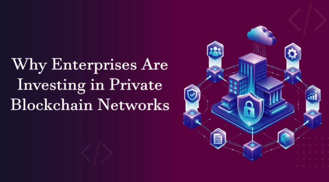Why Enterprises Are Investing in Private Blockchain Networks
