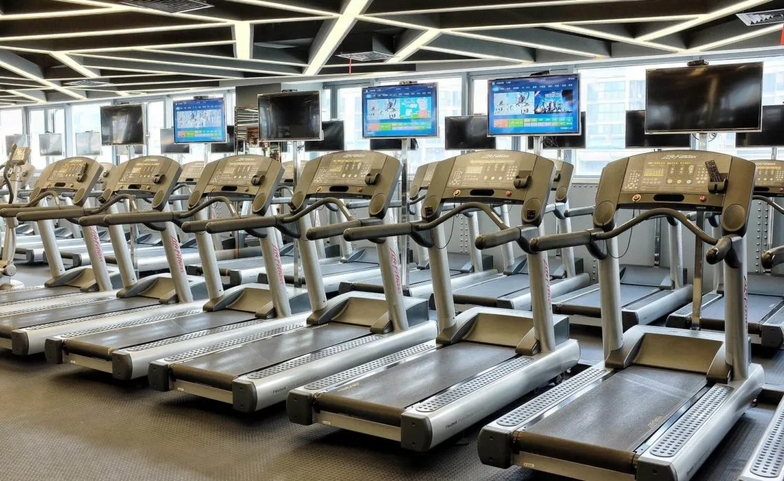 Exercising On A Treadmill