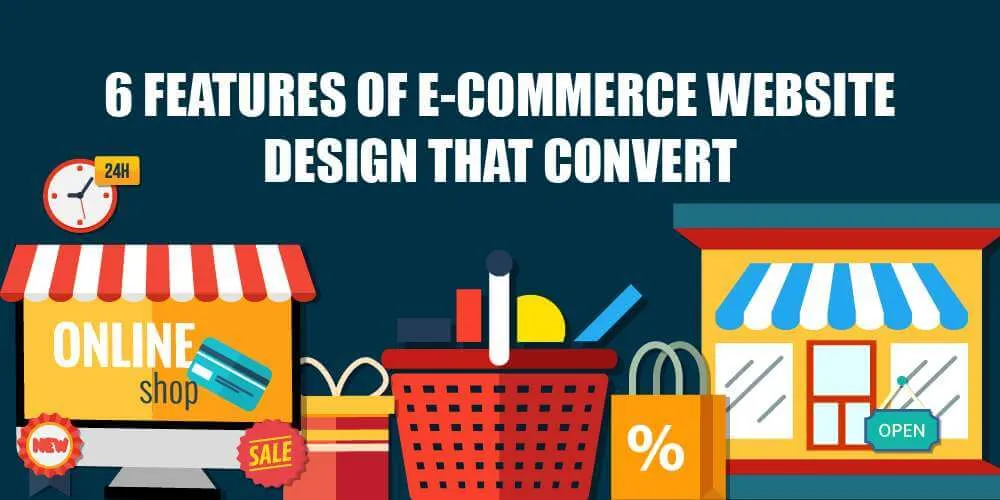Features of e-commerce Website Design