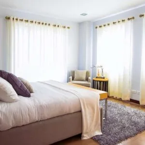 Modern Yet Sleep-Friendly Bedroom