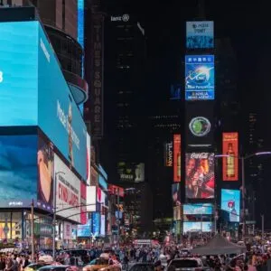 Outdoor Advertising With 3D Led Billboard