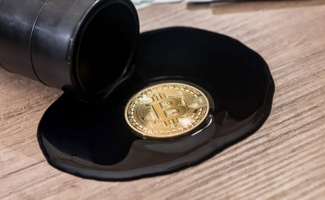 Bitcoin Associated With Oil Trading