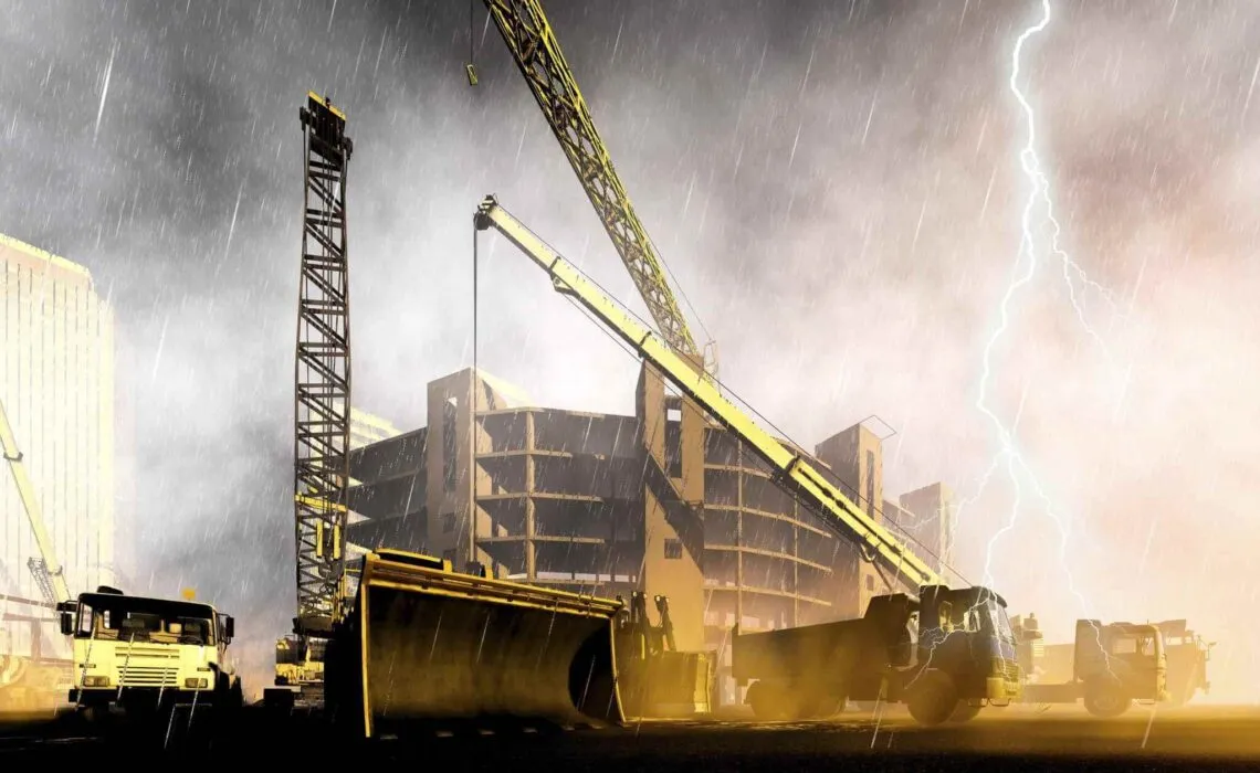 Prepare Building Sites For Bad Weather