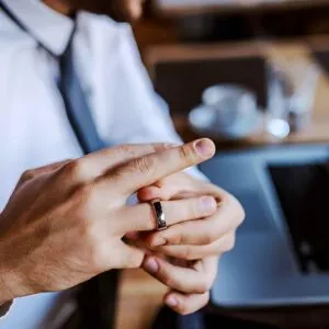 Right Men's Wedding Band