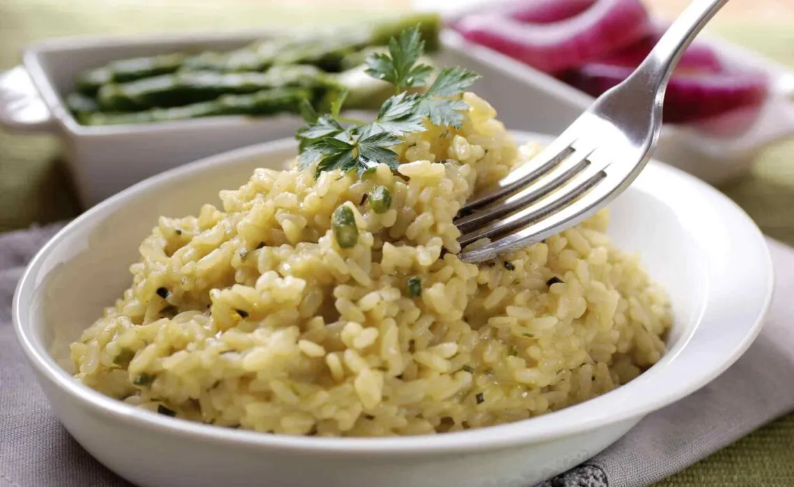 Risotto With Aji Perfume