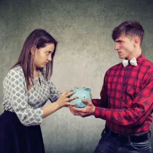 Split In A Divorce
