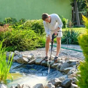 Pond Cleaning In London