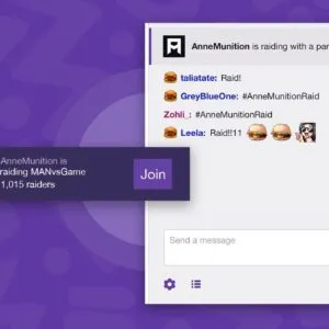 Anyone Raid on Twitch