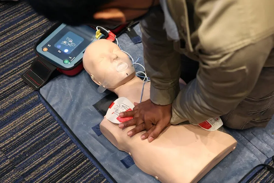 First Aid and AED Training